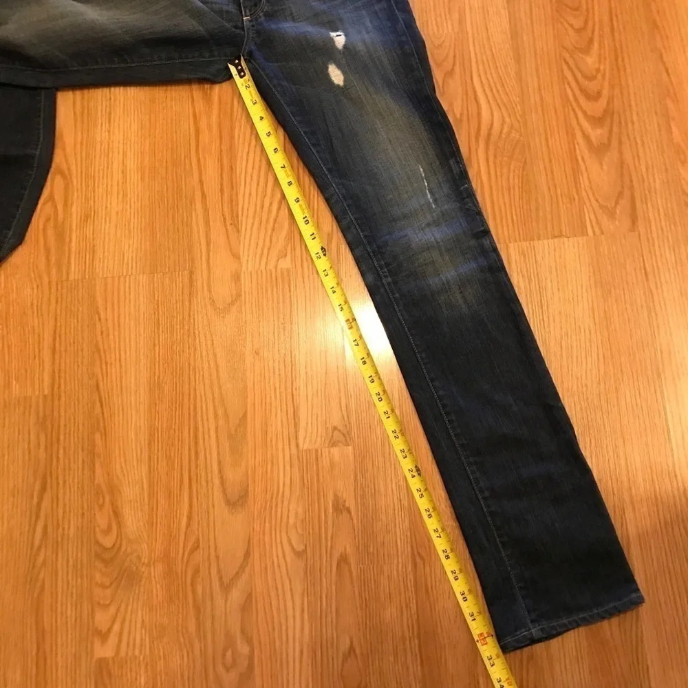 Paige Denim Distressed Skyline Skinny Jeans 27 - Picture 3 of 11